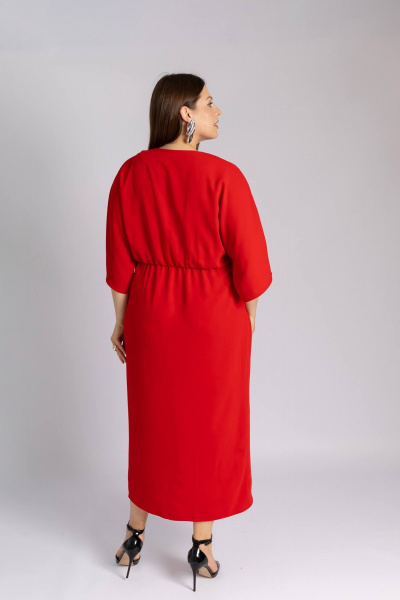 Платье Legend Style D-001/25 красный - фото 6