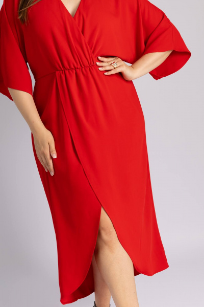 Платье Legend Style D-001/25 красный - фото 3