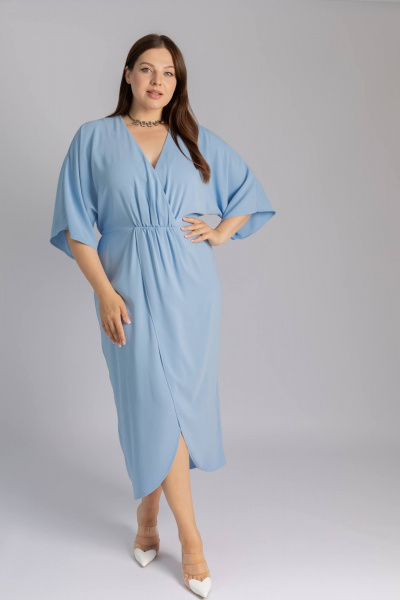 Платье Legend Style D-001/25 голубой - фото 1