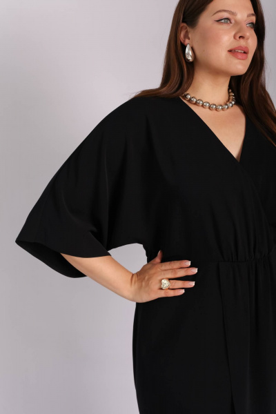 Платье Legend Style D-001/25 черный - фото 4