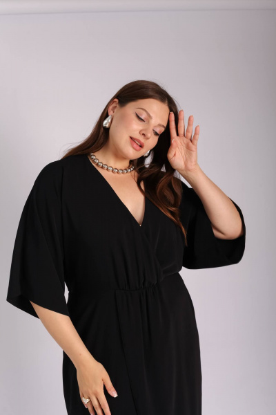 Платье Legend Style D-001/25 черный - фото 3