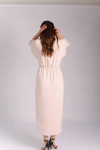 Платье Legend Style D-001/25 пудровый - фото 4
