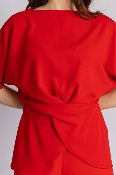 Блуза Legend Style B-028 красный - фото 3