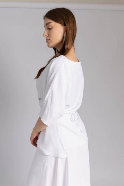 Блуза Legend Style B-028 белый - фото 8