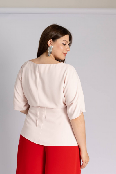 Блуза Legend Style B-028 пудровый - фото 6