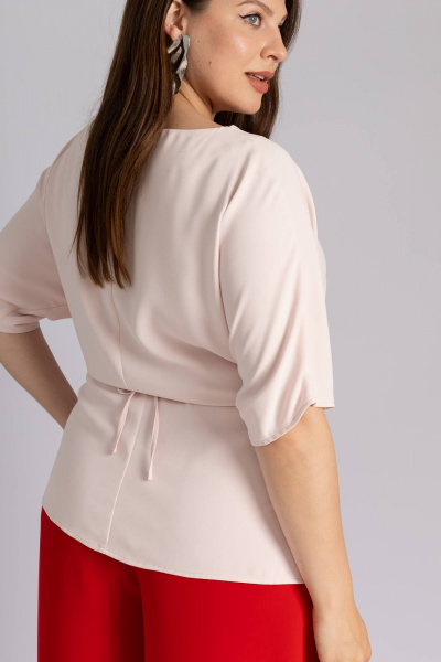 Блуза Legend Style B-028 пудровый - фото 5