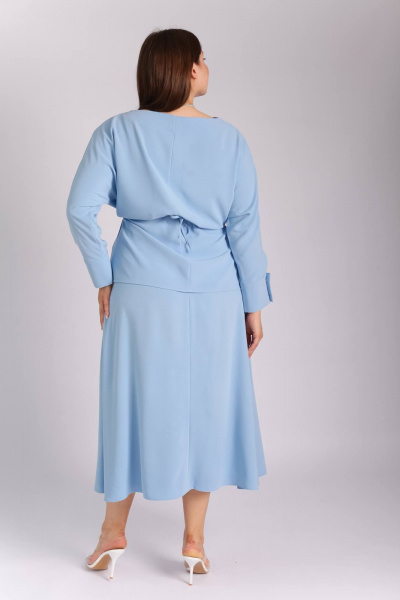 Юбка Legend Style S-010 голубой - фото 4