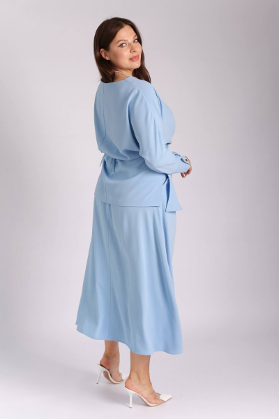 Юбка Legend Style S-010 голубой - фото 3