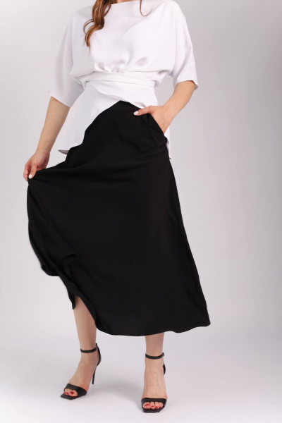 Юбка Legend Style S-010 черный - фото 3