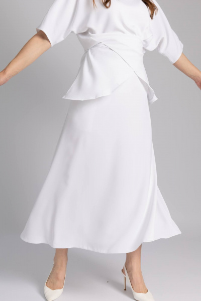 Юбка Legend Style S-010 белый - фото 3