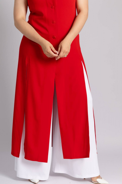 Кардиган Legend Style D-030 красный - фото 6