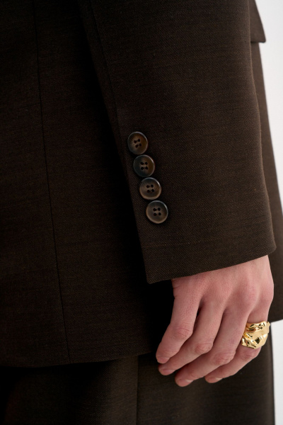 Жакет THE VERY 2418 шоколад - фото 5