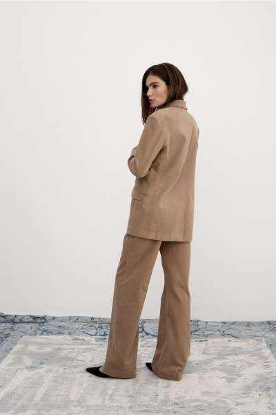 Жакет THE VERY 2421 бежевый - фото 3