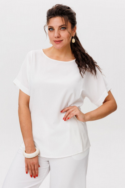 Топ Anelli 1576 молочная пенка - фото 1