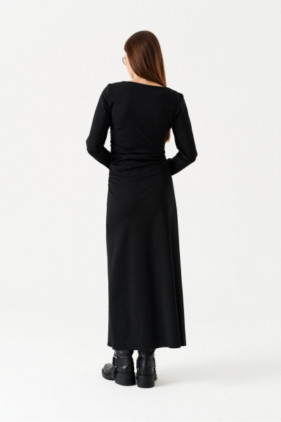 Платье ELLETTO 1101 черный - фото 4