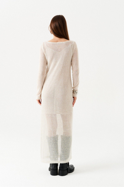 Платье ELLETTO 1107 молочный - фото 7