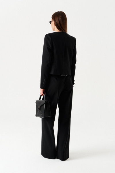 Брюки, жакет ELLETTO 5307 черный - фото 6