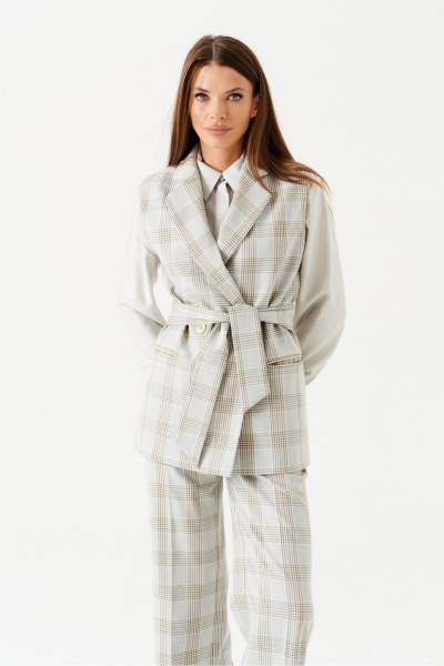 Брюки, жилет ELLETTO 5310 мультиколор - фото 3