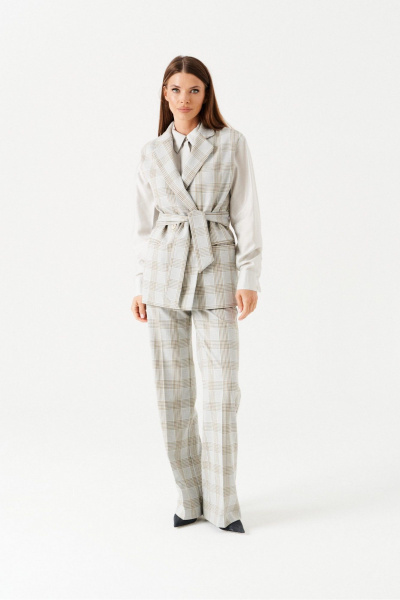 Брюки, жилет ELLETTO 5310 мультиколор - фото 1