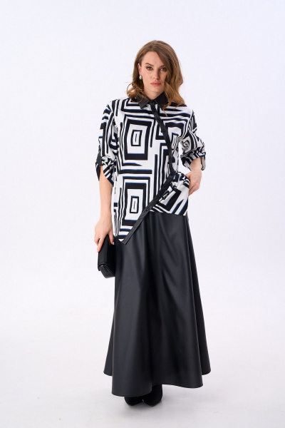 Юбка NikVa 813-17 чёрный - фото 1