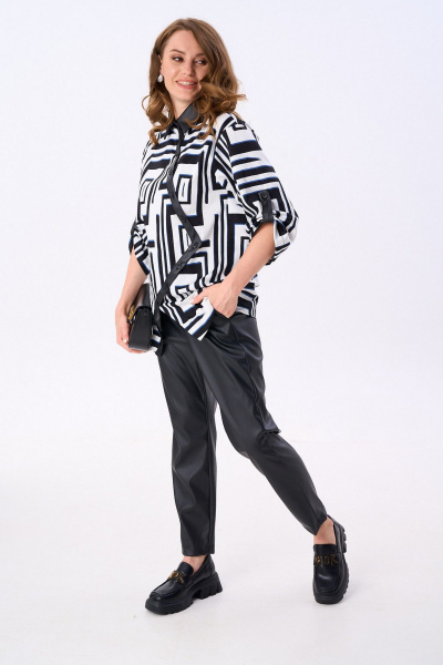 Брюки NikVa 819-2 черный - фото 3