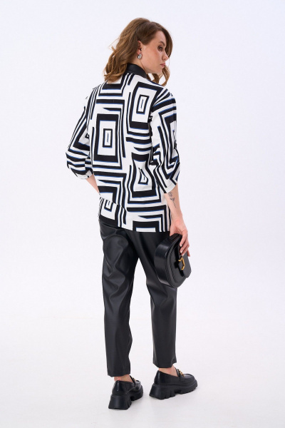 Брюки NikVa 819-2 черный - фото 2