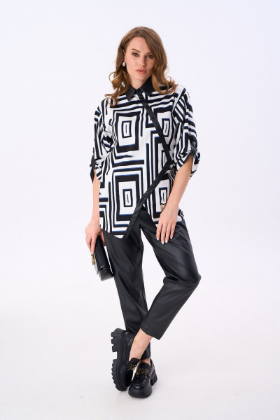 Брюки NikVa 819-2 черный - фото 1