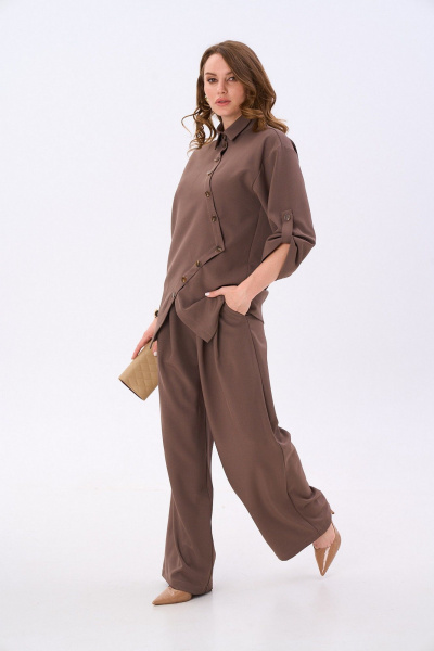 Жакет NikVa 987-3 мокка - фото 4