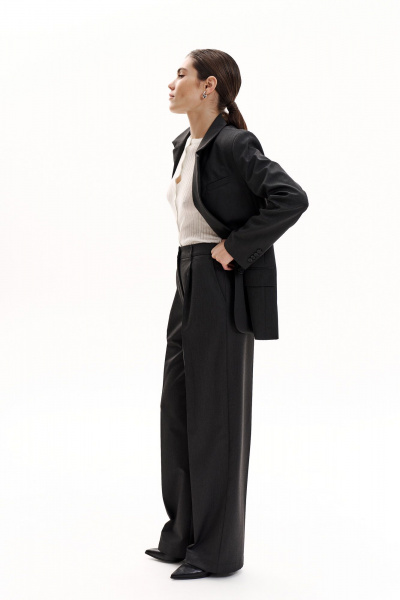 Брюки, жакет THE VERY 2400/1 графит - фото 6