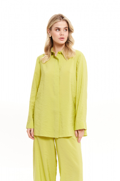 Блуза Панда 17940 салатовый - фото 1