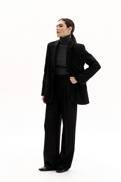 Брюки, жакет THE VERY 2400/1 черный - фото 8