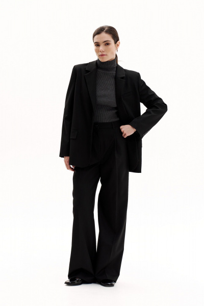 Брюки, жакет THE VERY 2400/1 черный - фото 1