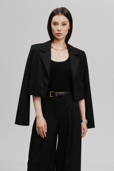 Жакет THE VERY 2407 черный - фото 7