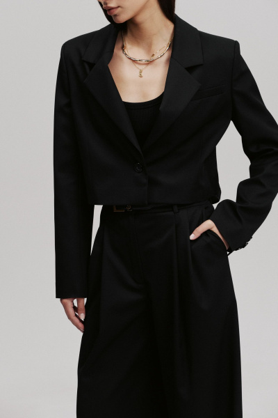 Жакет THE VERY 2407 черный - фото 6