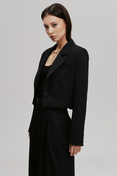 Жакет THE VERY 2407 черный - фото 2