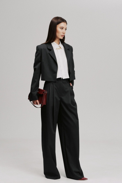 Жакет THE VERY 2407 графит - фото 5