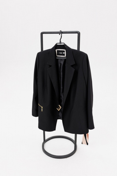 Брюки, жакет Vilena 1087 черный - фото 8