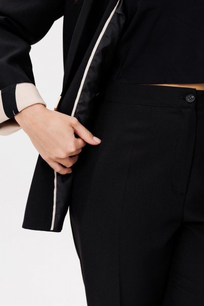 Брюки, жакет Vilena 1087 черный - фото 7