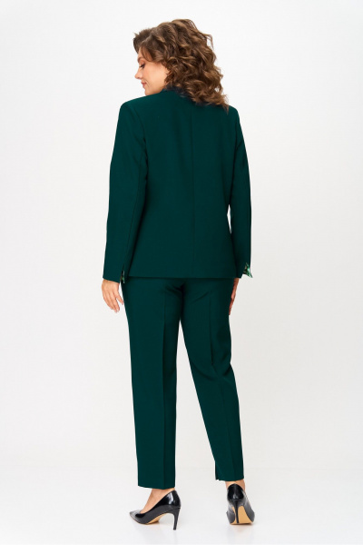 Брюки, жакет Vilena 1087 зеленый - фото 6