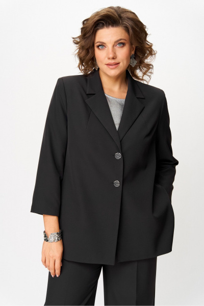 Брюки, жакет Vilena 1094 черный - фото 10