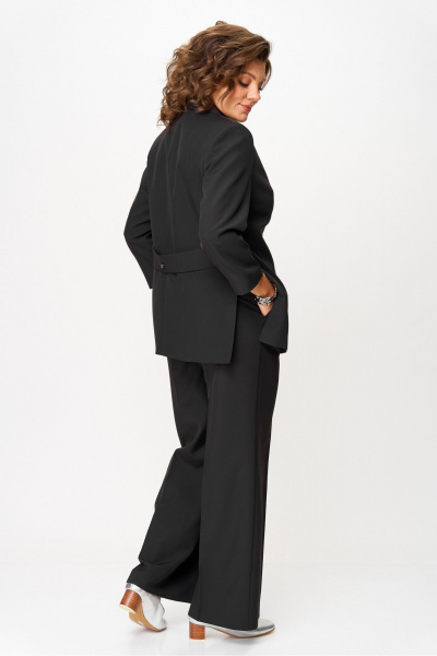 Брюки, жакет Vilena 1094 черный - фото 9