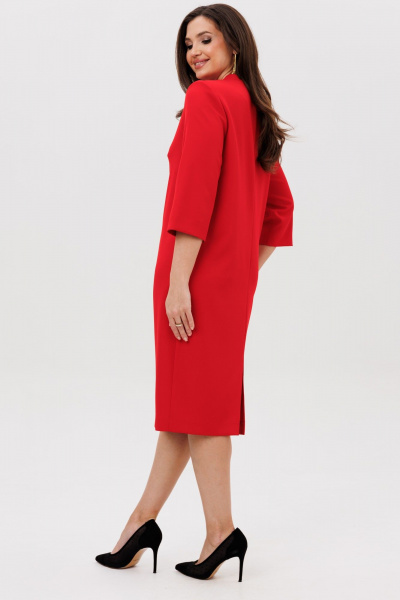 Платье Vilena 1095 красный - фото 9