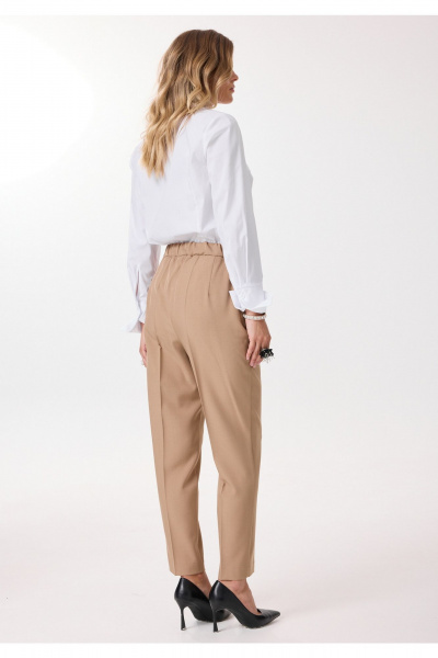 Брюки, жилет Твой имидж 2215 кэмел - фото 4