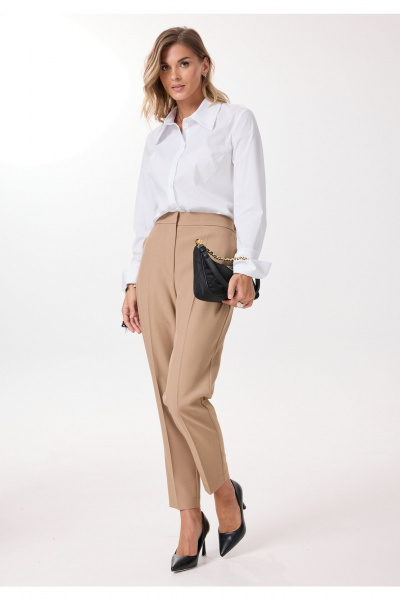 Брюки, жилет Твой имидж 2215 кэмел - фото 6