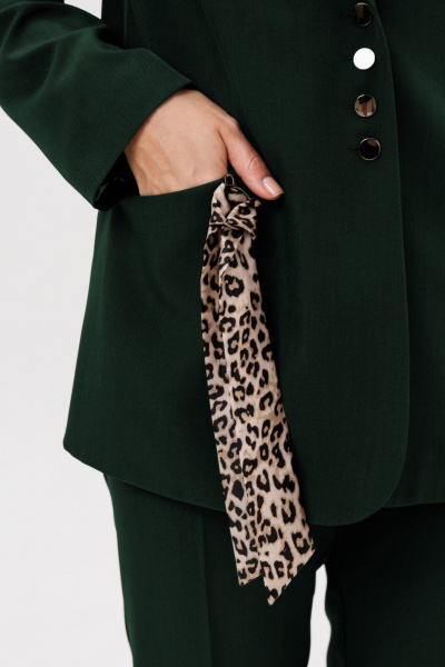 Брюки, жакет Vilena 1009 бутылка - фото 3