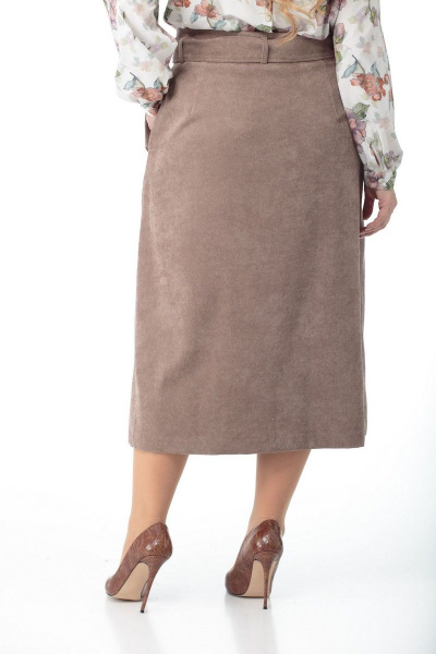 Юбка Anelli 919 бежевый - фото 9