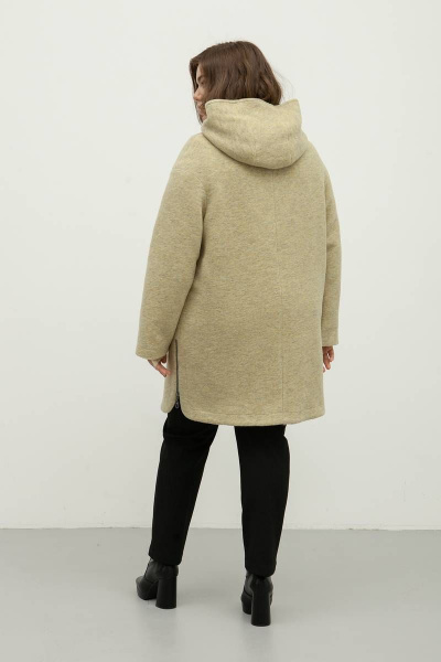 Пальто Bugalux 425 170-горчица - фото 3