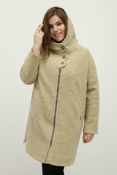 Пальто Bugalux 425 170-горчица - фото 2