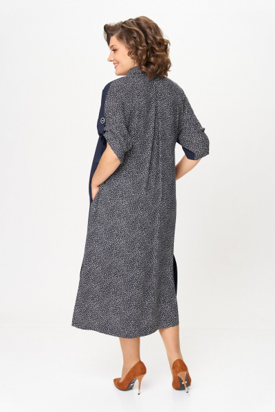 Платье Michel chic 2134/1 синий - фото 5