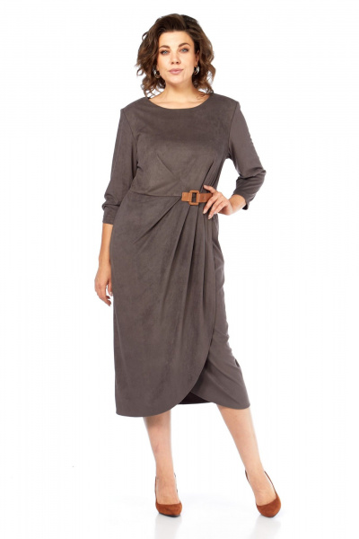 Платье Диомант 2098 серый - фото 1